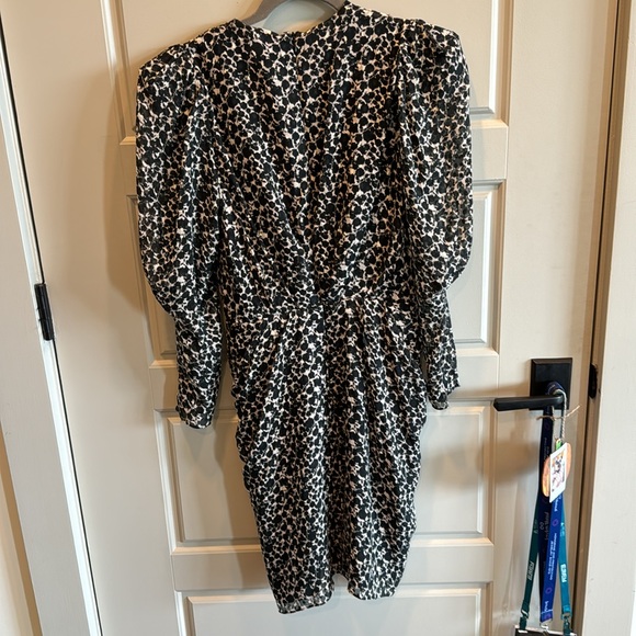 Iro Floral V Neck Dress - Picture 6 of 9